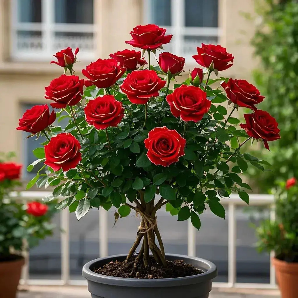 【新品】四季开花耐寒耐热香水玫瑰老桩苗可盆栽花卉绿植新手好养活