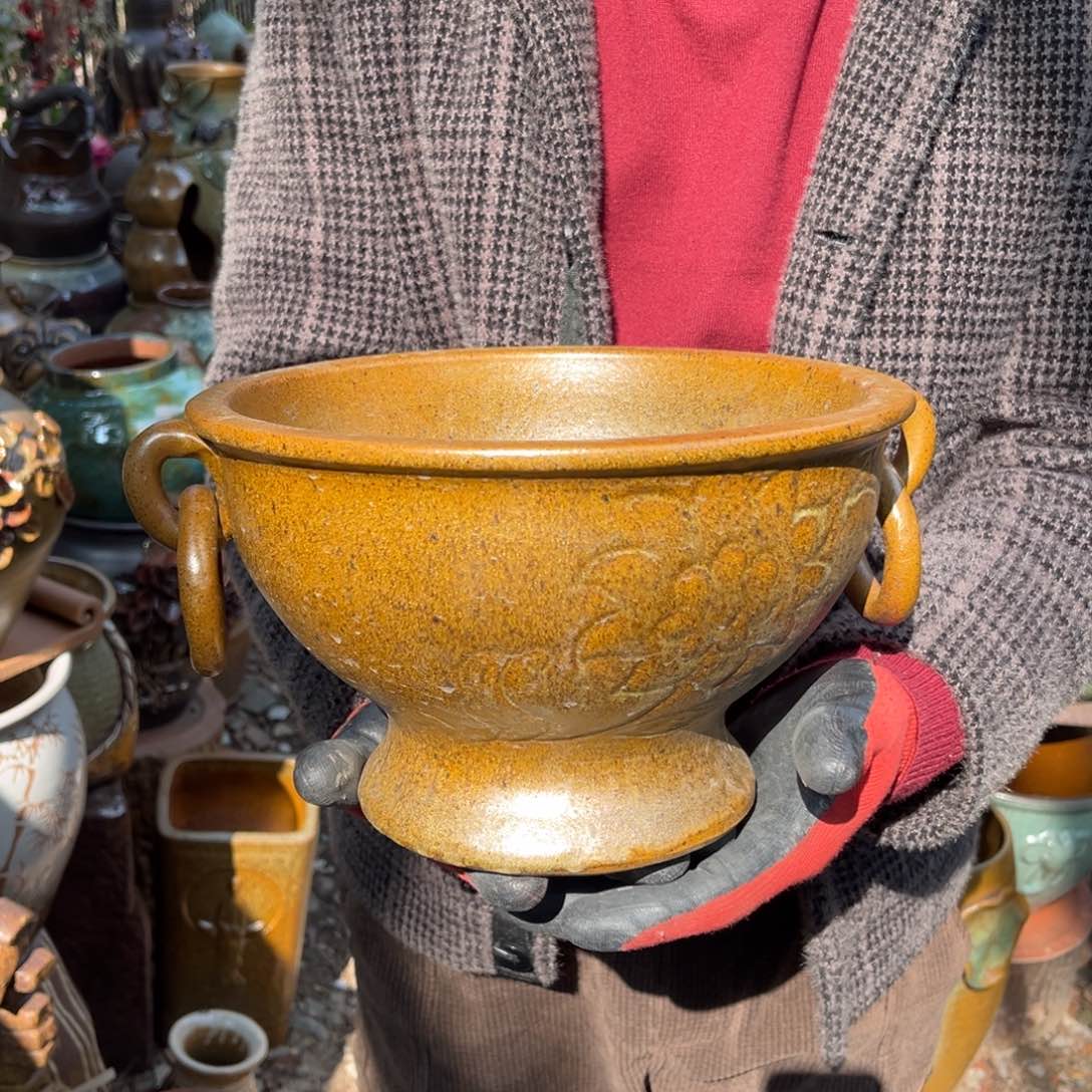 红陶高15口25无孔