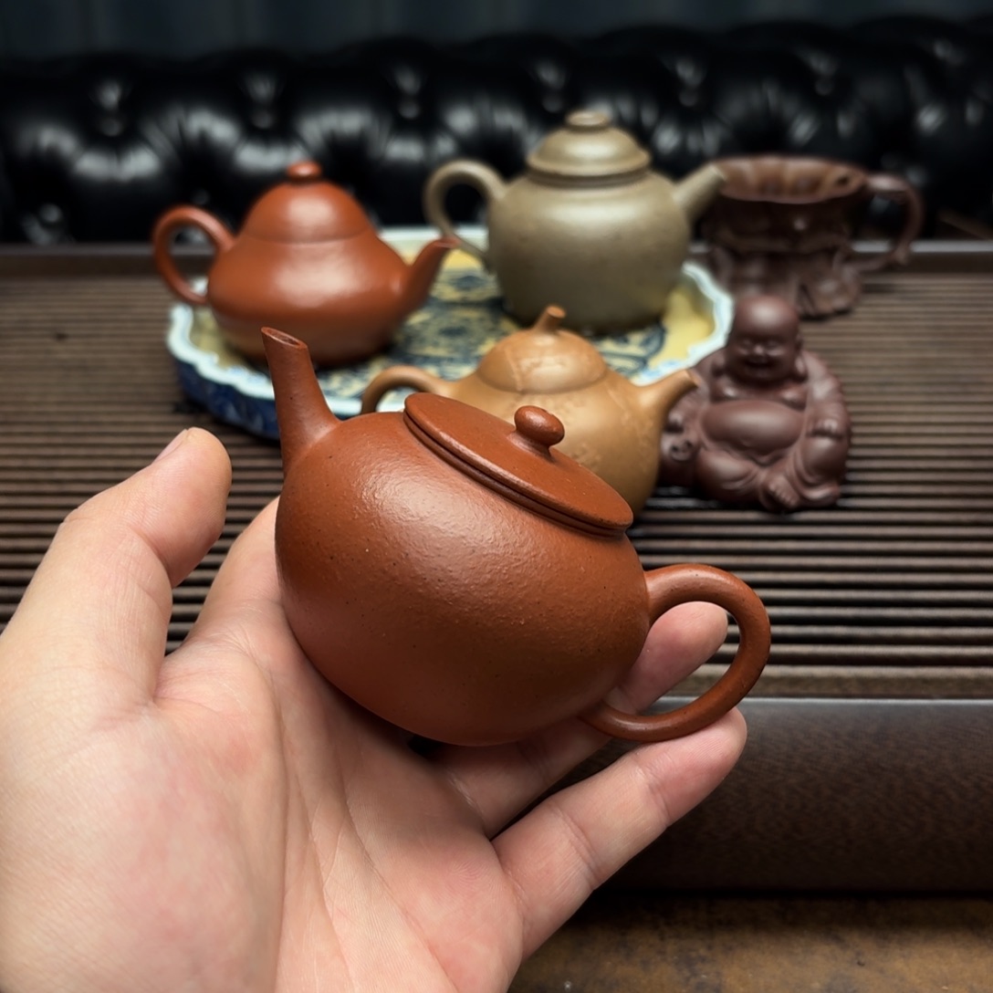 清***烟紫砂茶壶清晨玉珍