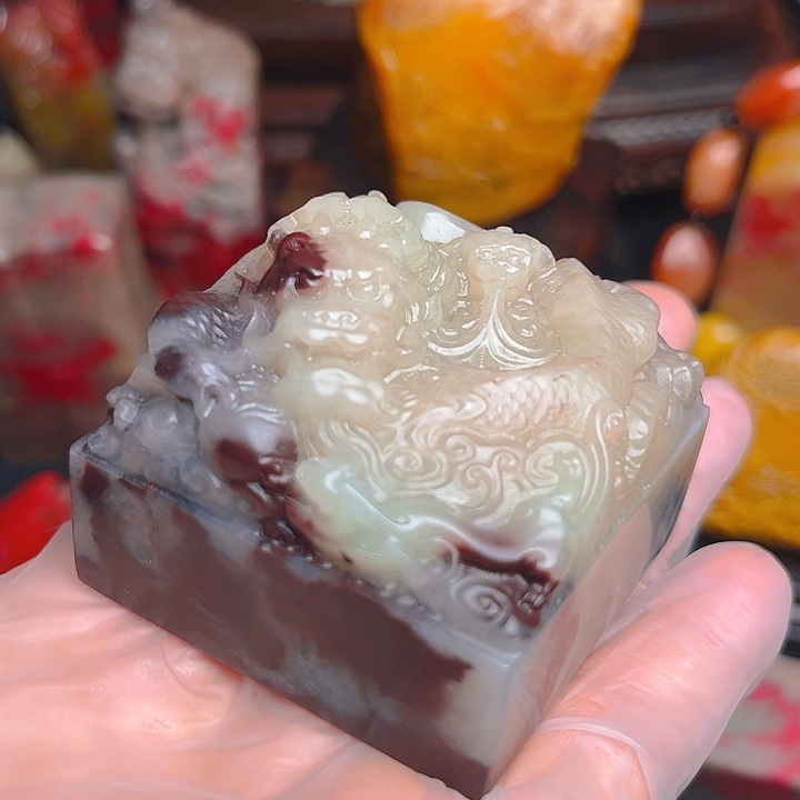 昌化石昌化冻石精品印章