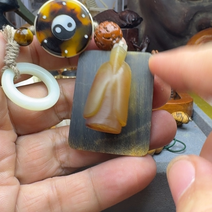 橄榄核手串/手链哈哈我也是很喜欢的呢我