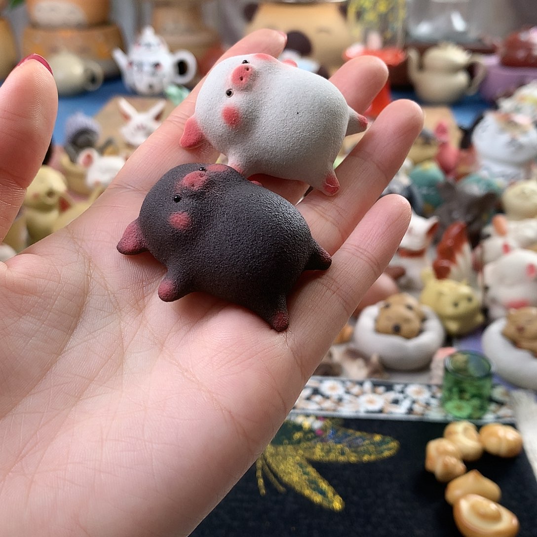 紫砂茶宠手工制作