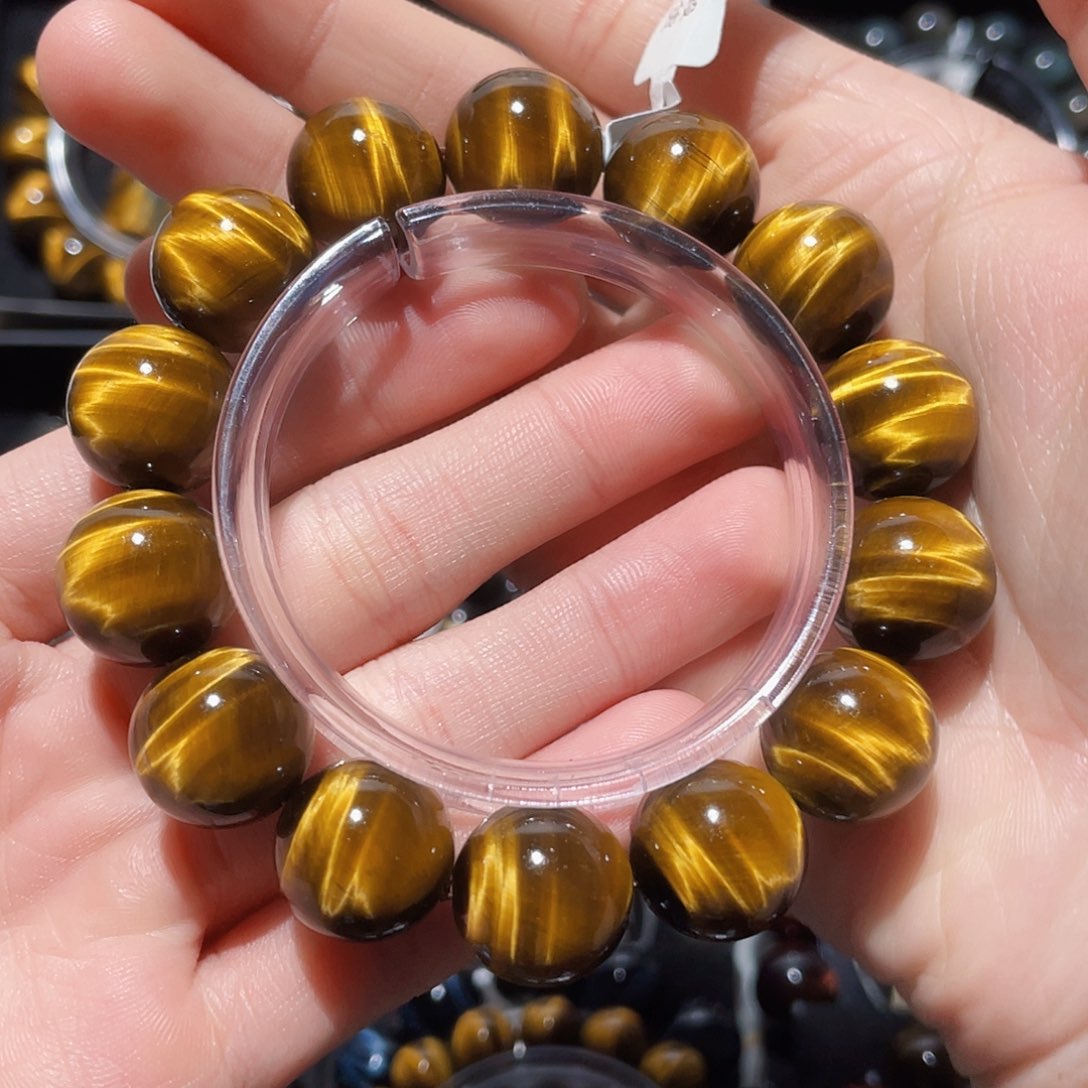 木变石（虎睛石）手链未镶嵌陈*