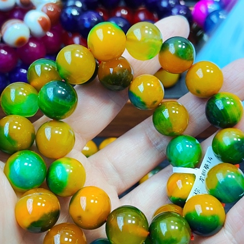 玛瑙/玉髓手链未镶嵌龙胆草14