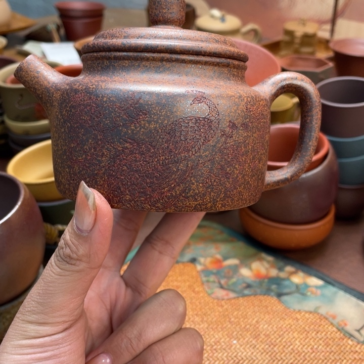 紫砂茶杯原矿主人杯