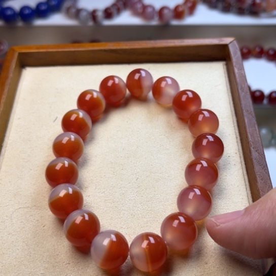 玛瑙/玉髓未镶嵌手链