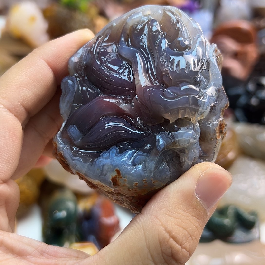 玛瑙/玉髓未镶嵌颈饰