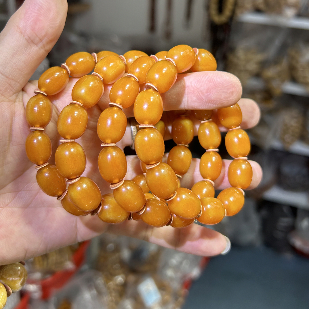 11帝王黄枣珠手串多样性发其一