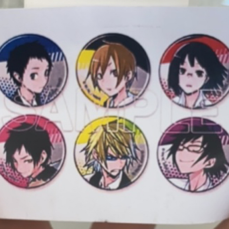 【拍一拆二】无头骑士异闻录 吧唧徽章 国现日谷 盲抽默认代拆