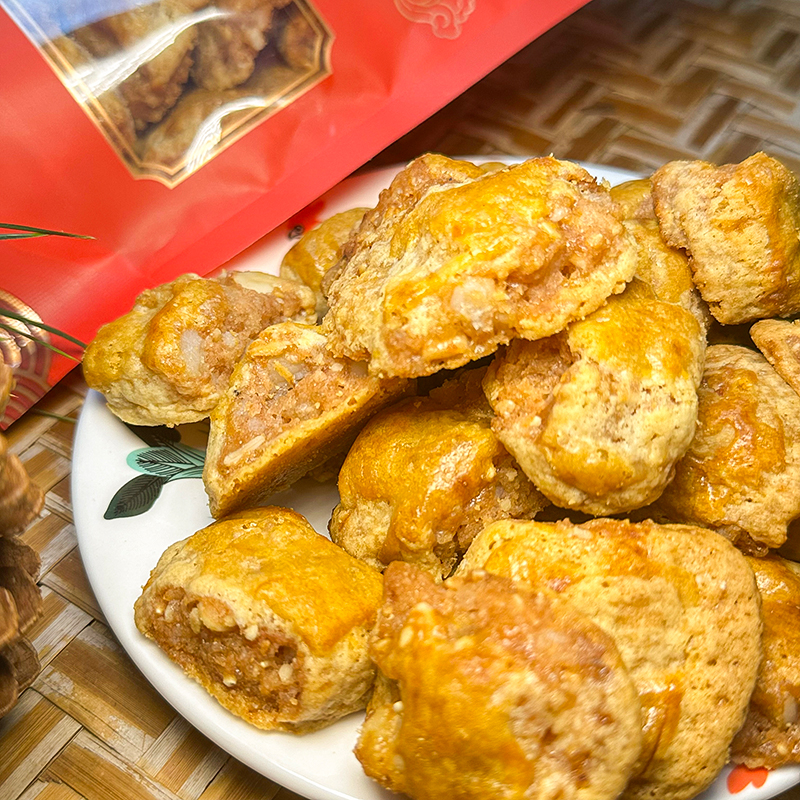 广东特产 传统手工鸡仔饼 传统美食童年的回忆