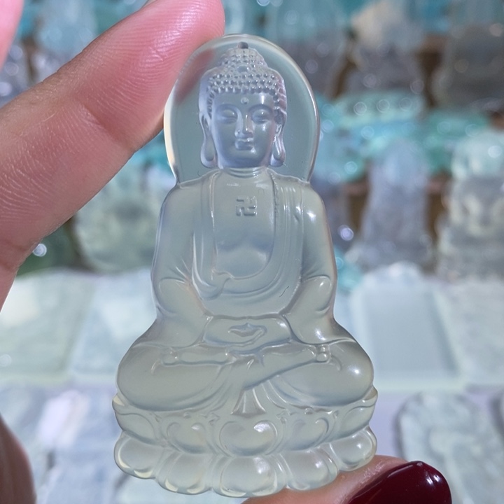 岫玉吊坠未镶嵌吊坠