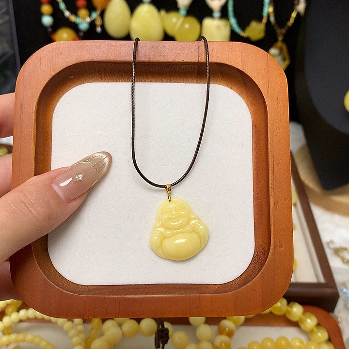 手链蜜蜡未镶嵌蜜蜡佛公