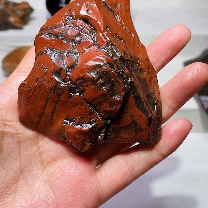 凡***道玛瑙/玉髓合金挂件