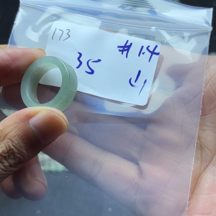 颈饰未镶嵌翡翠戒指