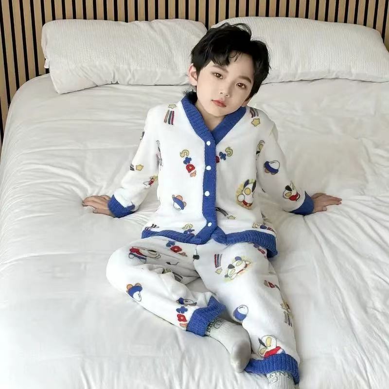 Y-F202男宝女宝睡衣套装