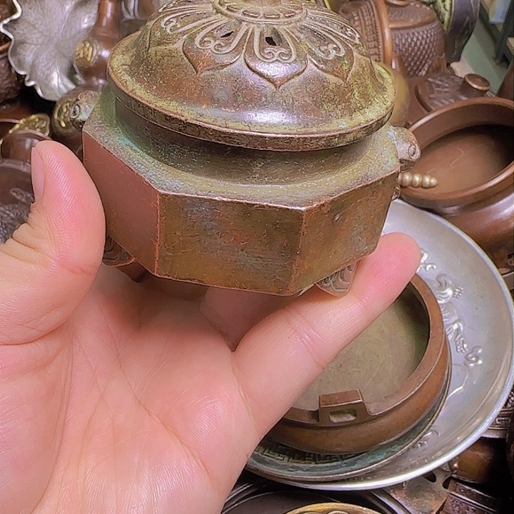 铜器办公室茶室摆件