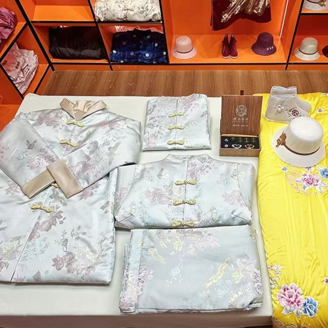 百年寿服 桑丝五件套