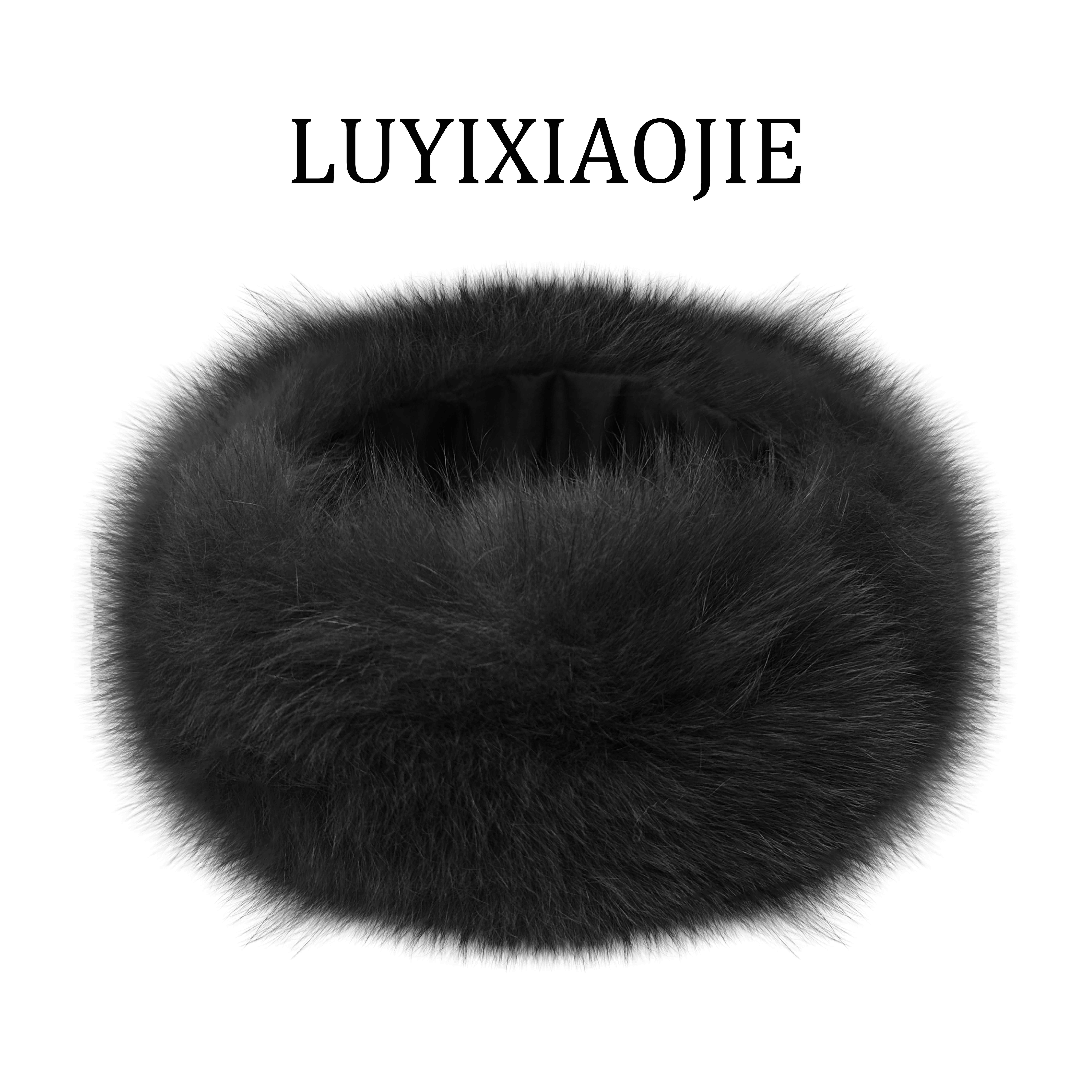 LYXJ【贝拉之冬】秋冬保暖加厚毛绒围脖女士毛领子11448