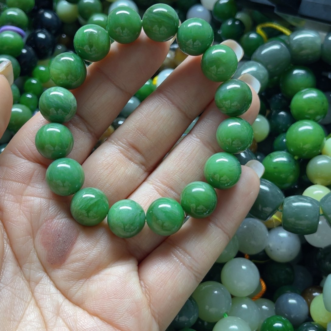 和田玉手链未镶嵌