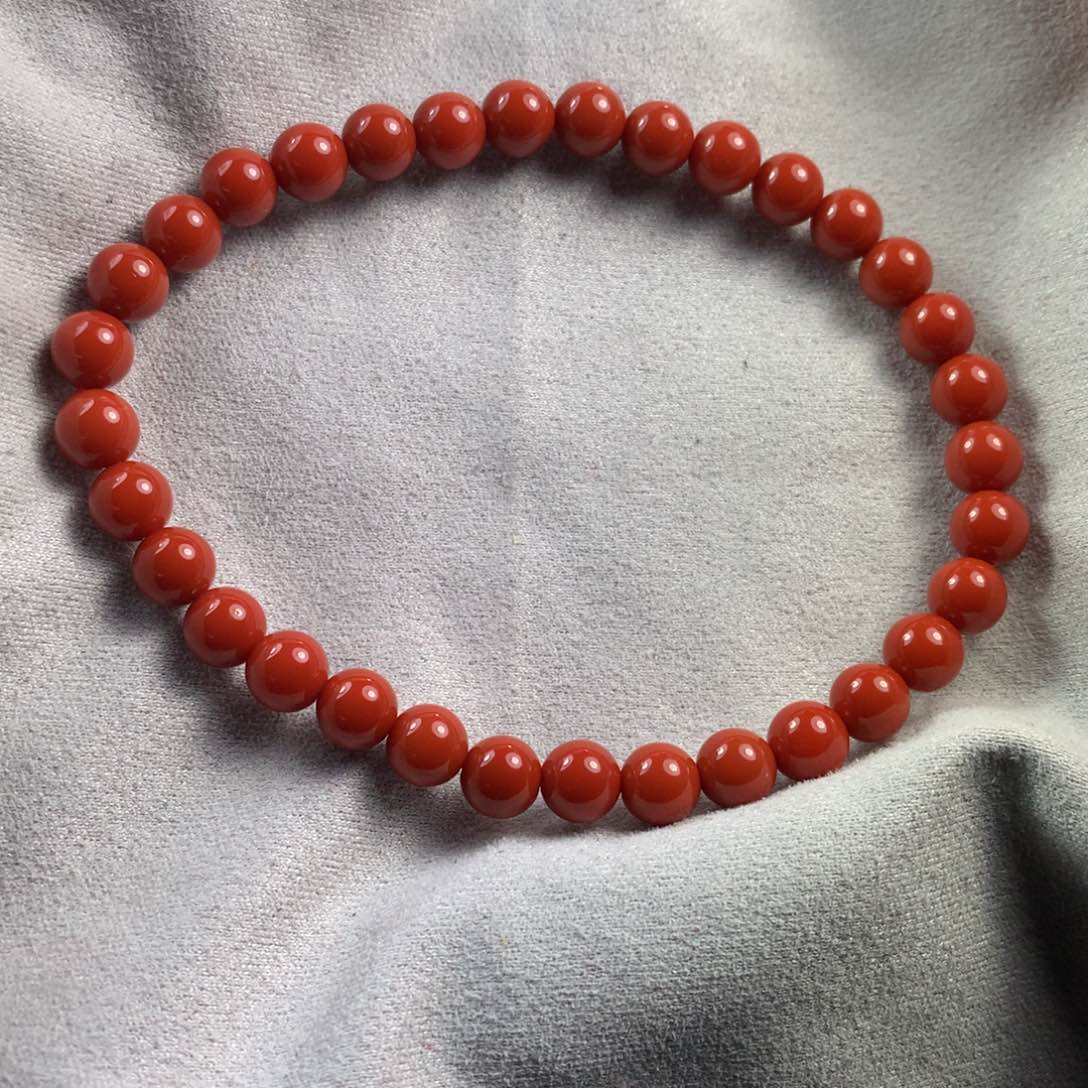 南红玛瑙卡5单圈未镶嵌