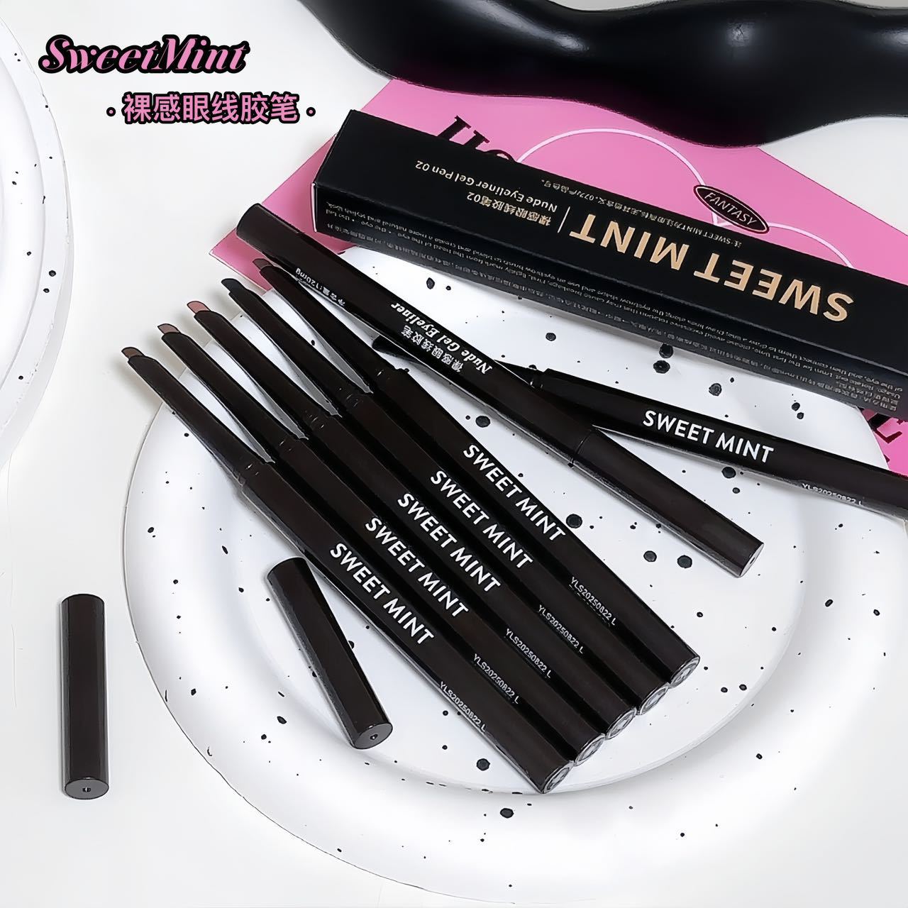 【达人推荐】彩色眼线胶笔美妆好物极细显色新手流光风不晕染gc