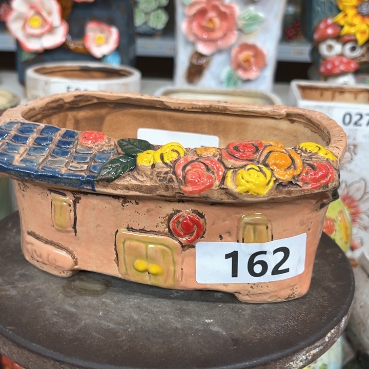 紫砂花盆粗陶材质多肉花盆