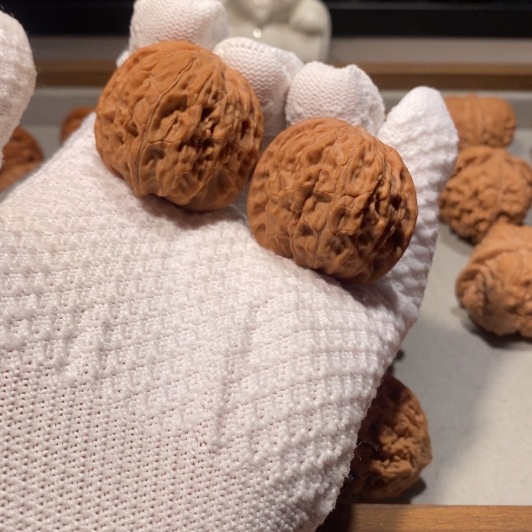 核桃把件38全品房山磨盘