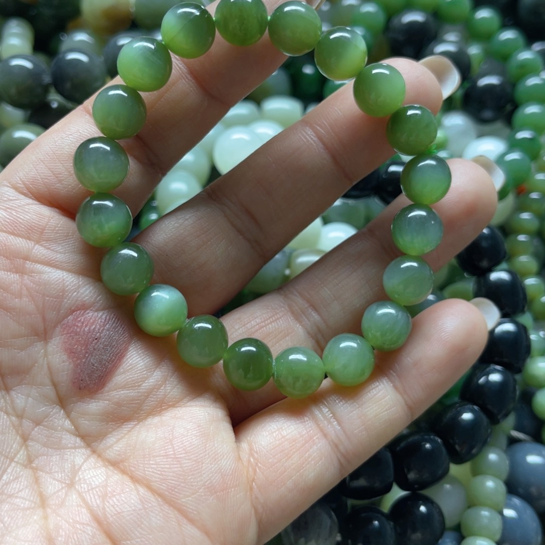 和田玉手链未镶嵌