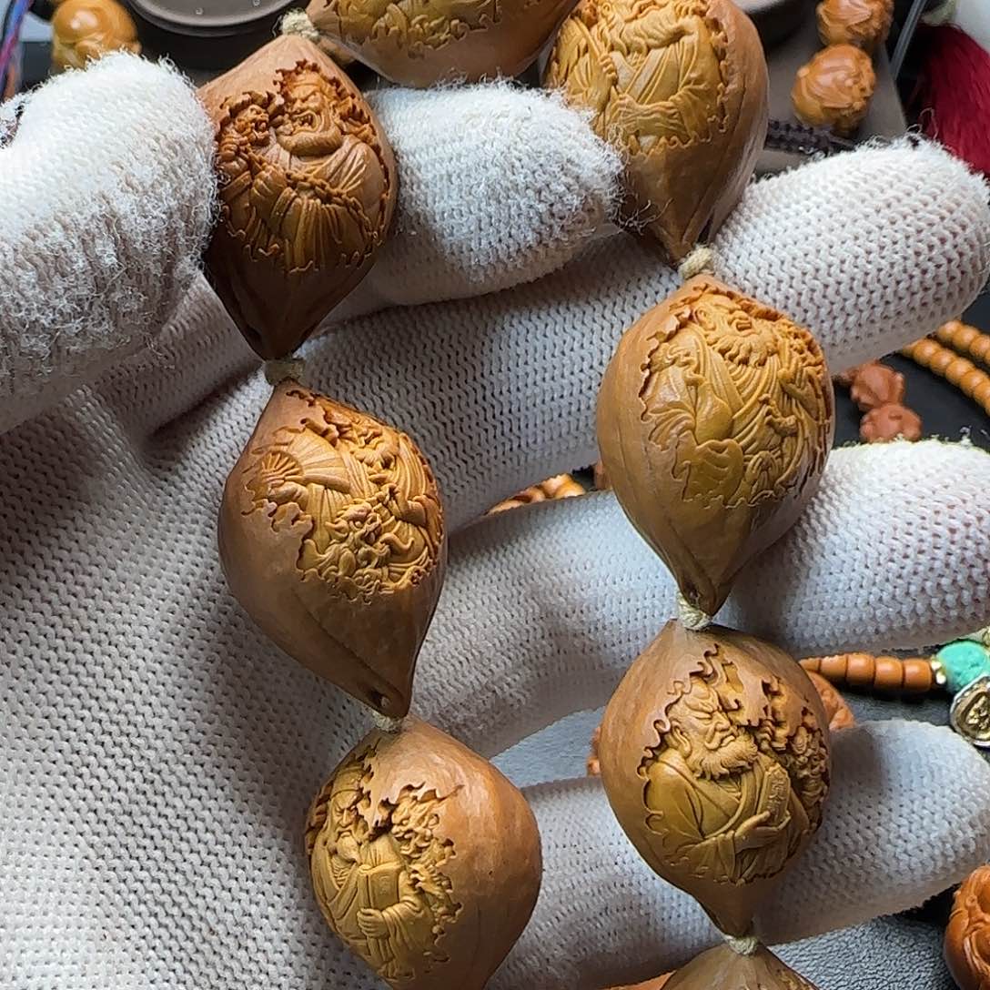 橄榄核手串/手链钟馗