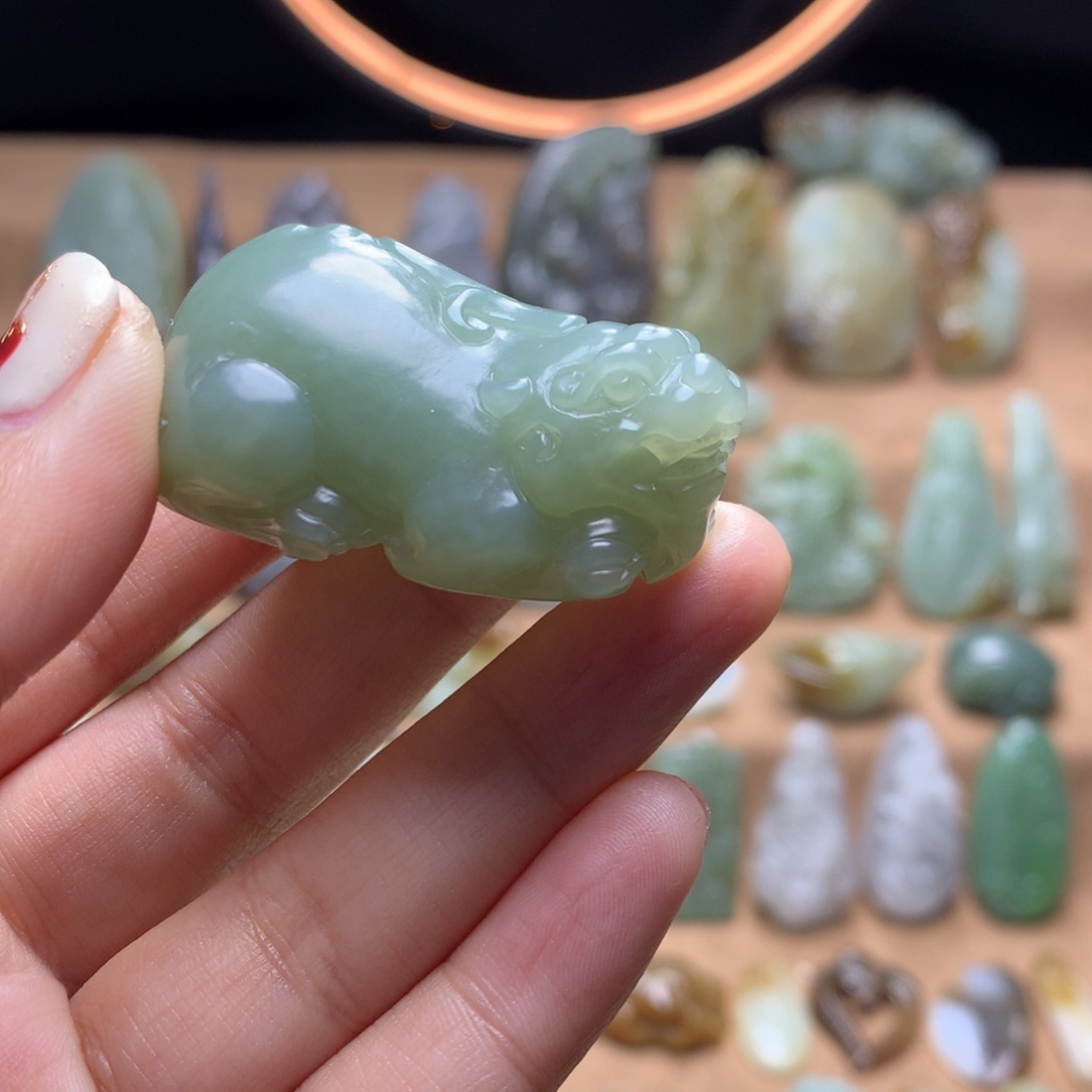 和田玉挂件未镶嵌