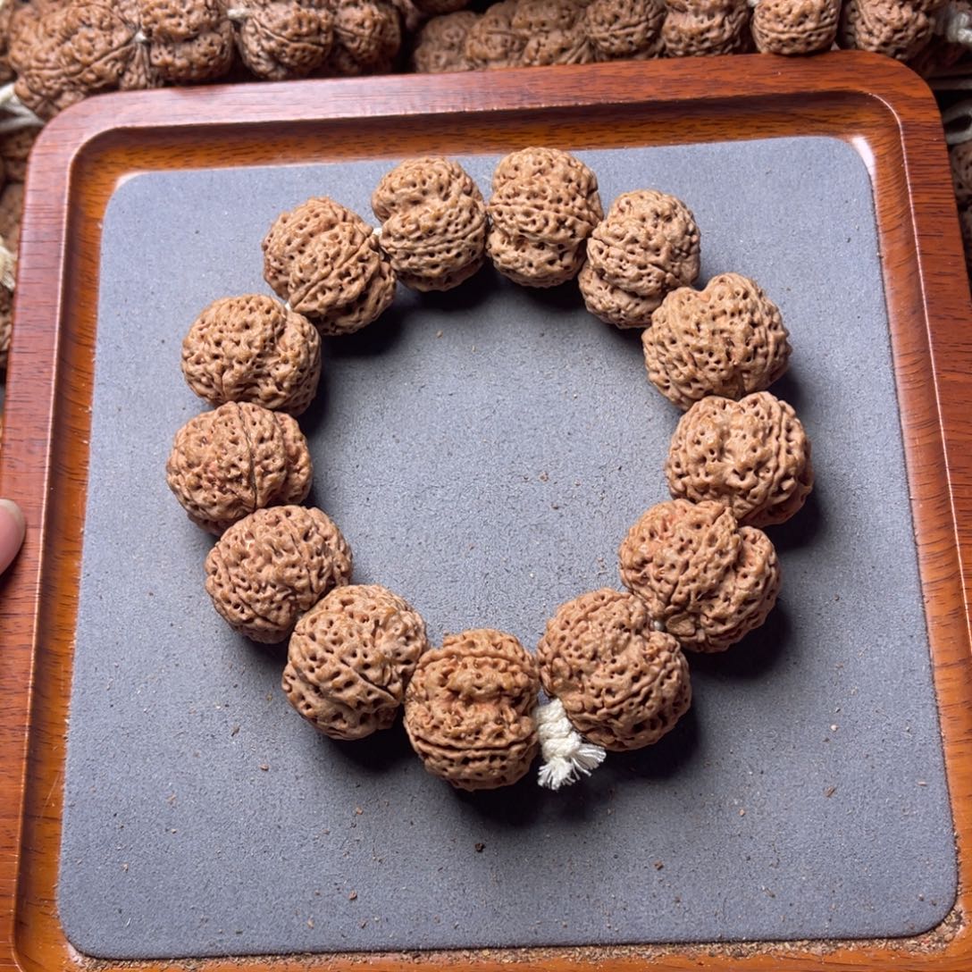 *****菩提籽类5号金刚菩提梁梅花双龙26