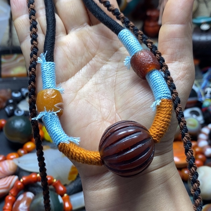 玛瑙/玉髓未镶嵌颈饰