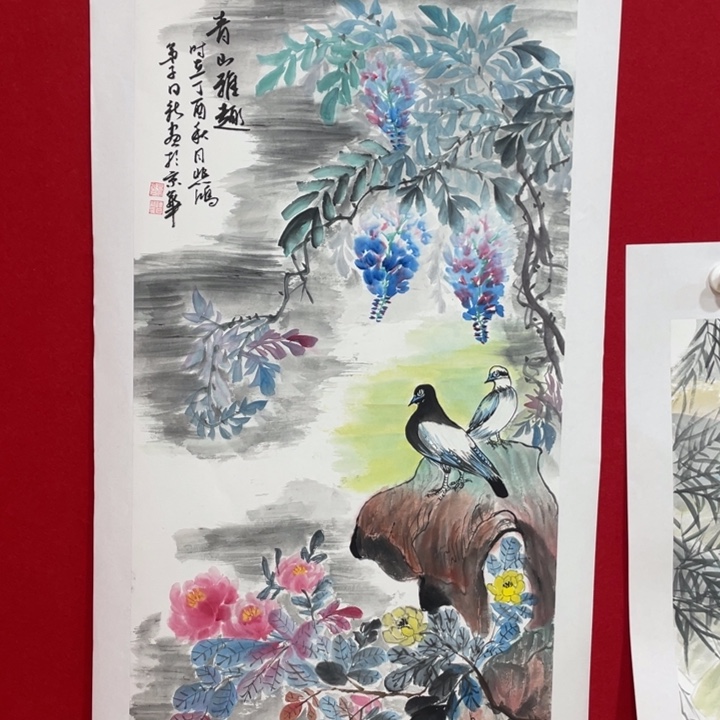 日新画作欣赏作品