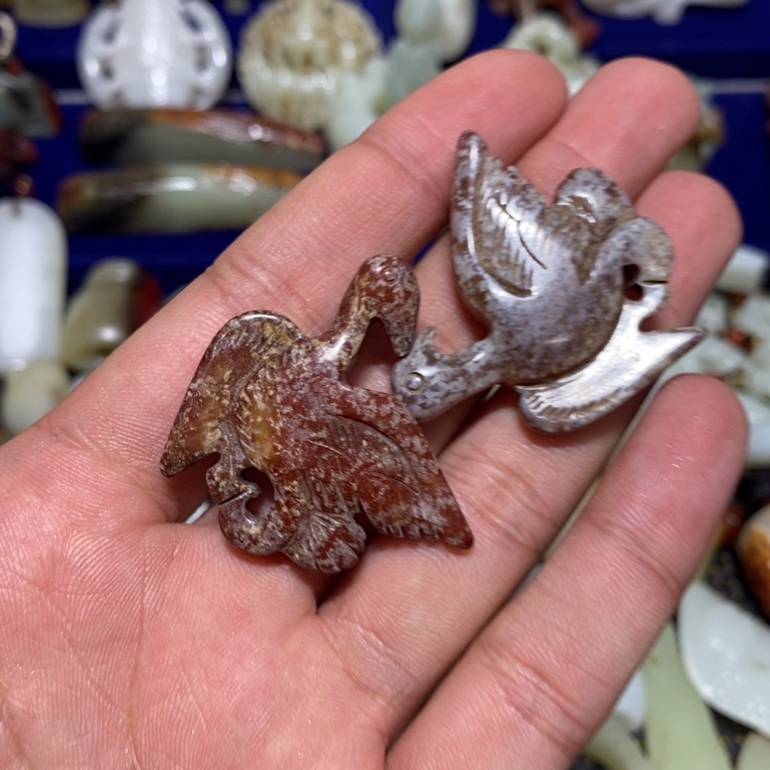 和田玉（糖玉）颈饰未镶嵌