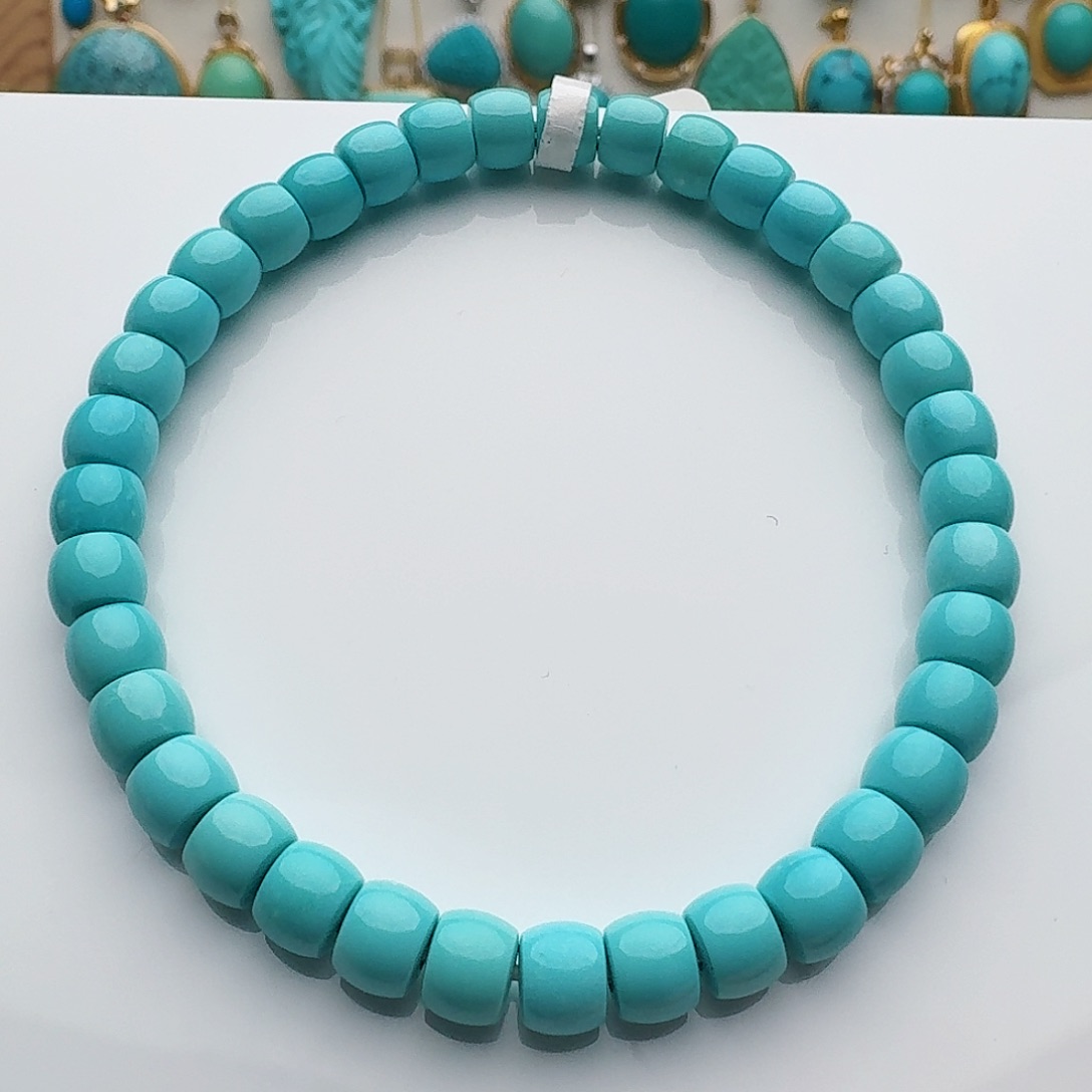 绿松石未镶嵌手串