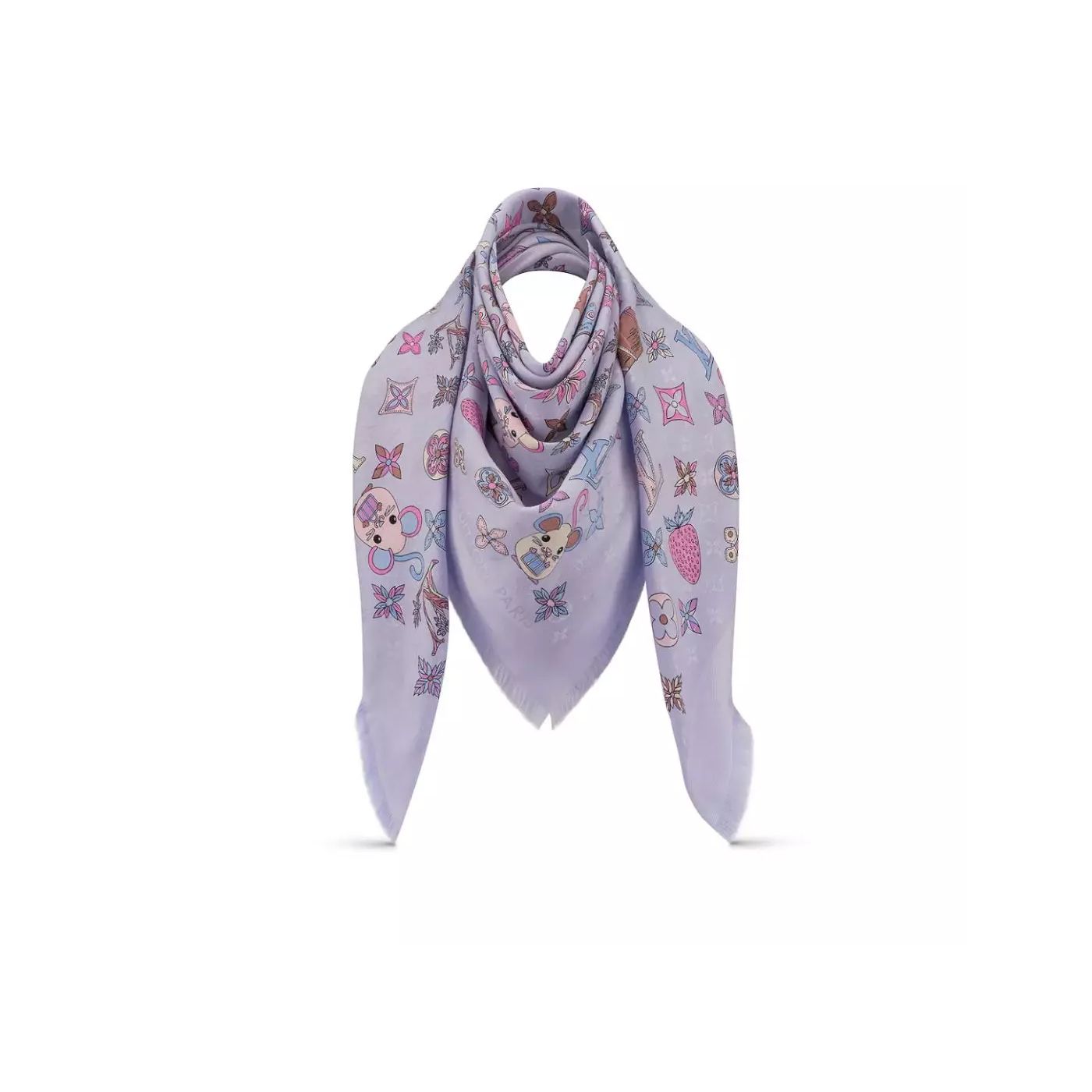 99新 LouisVuitton/路易威登 海囤/LV/142*142/围巾/nu19270