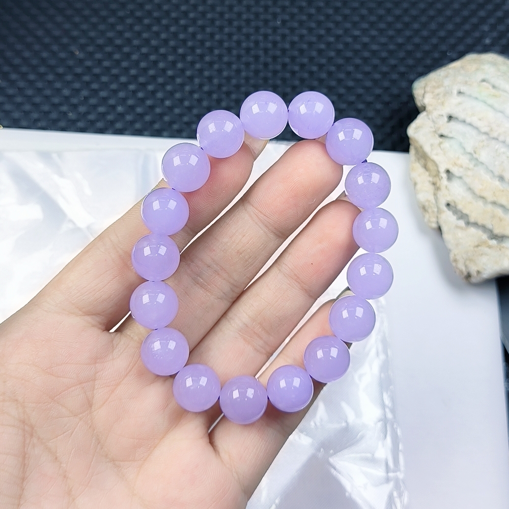 （聚宝严选）A231冰淡紫手串12妈妈款精致精美百搭时尚