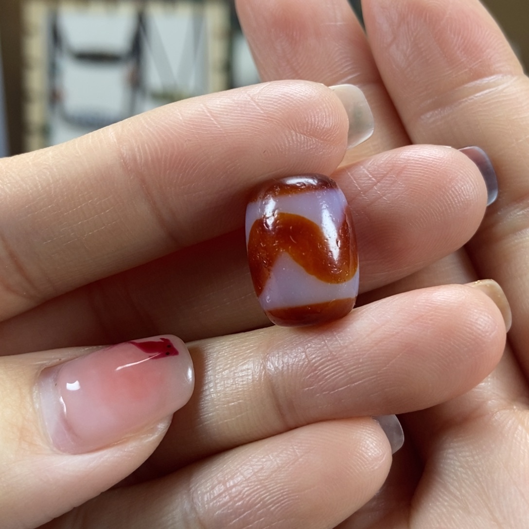 玛瑙/玉髓牙牙未镶嵌