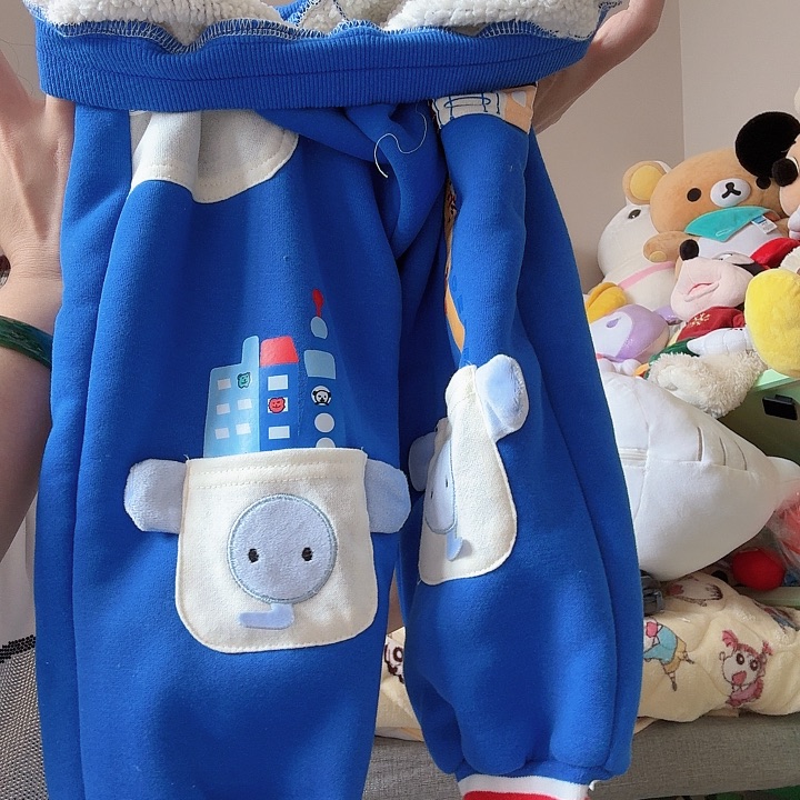 100码厚裤子不退！！！