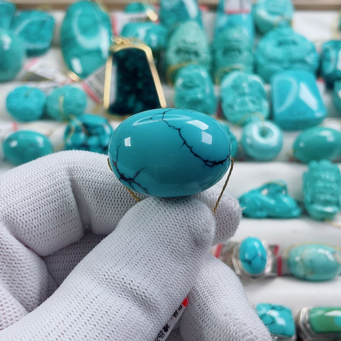 绿松石颈饰未镶嵌直径20.5