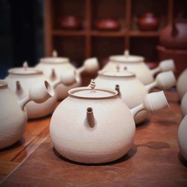 潮简正品 钟玉鹏 白泥砂铫 600-800cc潮州手拉壶全手工煮水玉书煨