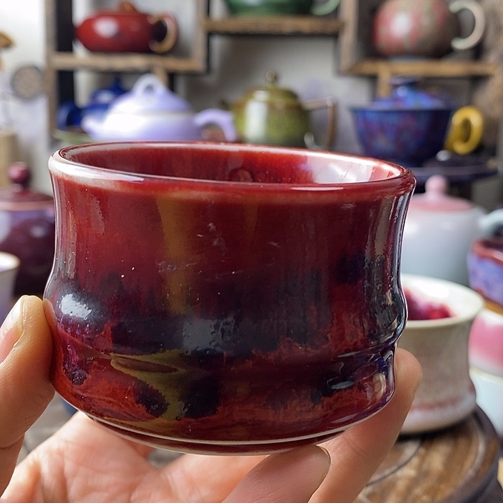 中国神后钧瓷茶具