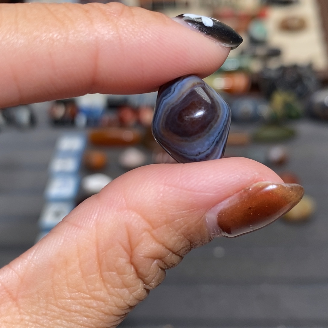 左***叶玛瑙/玉髓合金手链