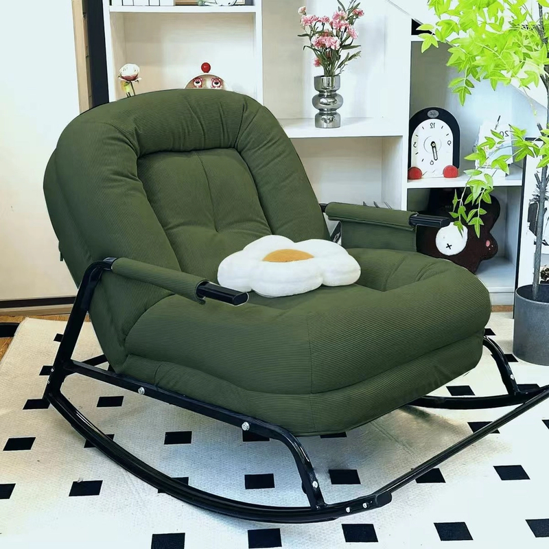 摇椅家用阳台休闲客厅懒人单人沙发摇摇网红大人卧室沙发椅躺椅子
