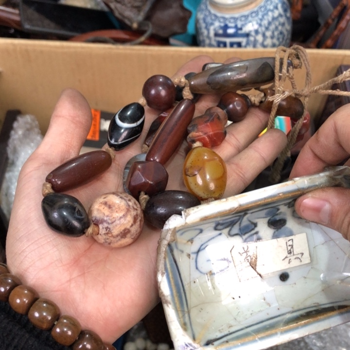 陶瓷孤品单件车里拍