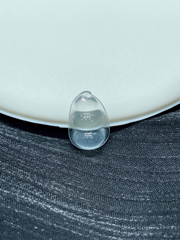 翡翠A货未镶嵌白冰豆子