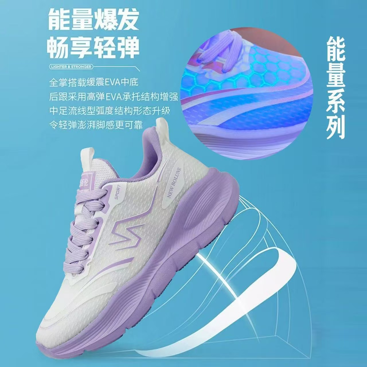 新百伦夏季新款蜂窝纳米科技自带凉感因子凉爽舒适男跑步鞋2028