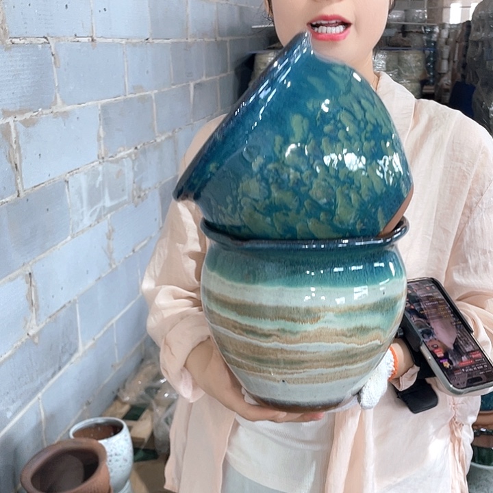 红陶瑕疵高18/20颜色随机