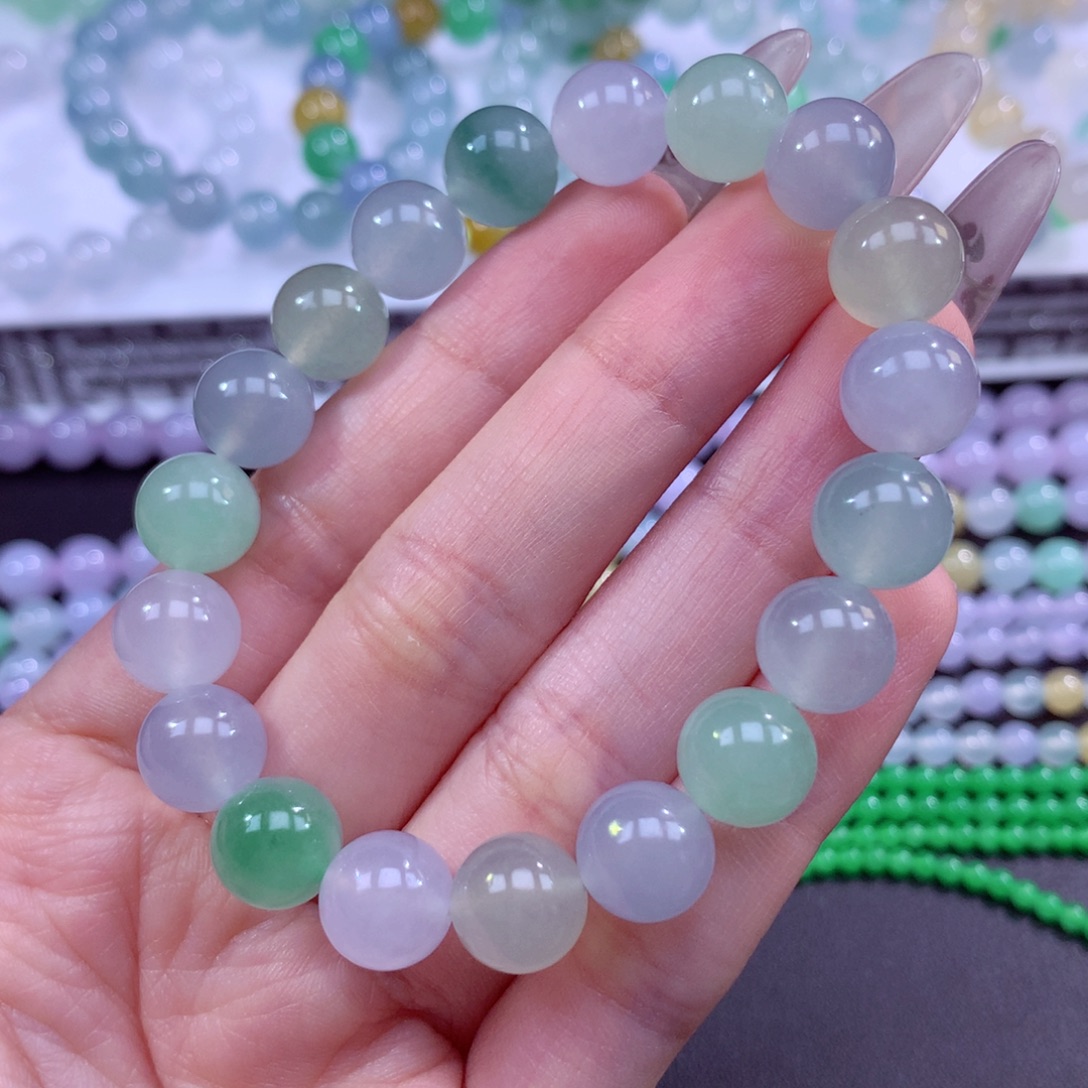 翡翠未镶嵌手链翡翠