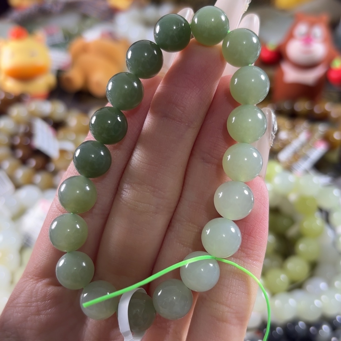 和田玉未镶嵌手链207